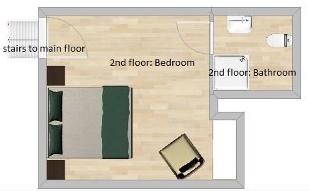 Apartmán Kent Ridge Loft, Sokolska Praha Pokoj fotografie