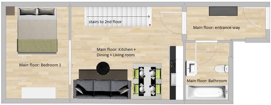 Apartmán Kent Ridge Loft, Sokolska Praha Exteriér fotografie