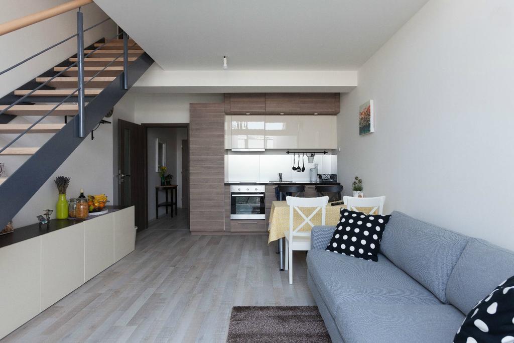 Apartmán Kent Ridge Loft, Sokolska Praha Exteriér fotografie