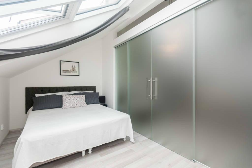 Apartmán Kent Ridge Loft, Sokolska Praha Exteriér fotografie
